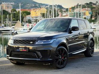 range rover sport hse 5.0 v8 supercharged 525ch autobiography dynamik mark vii*7 places*tv*attelage*magnifique
