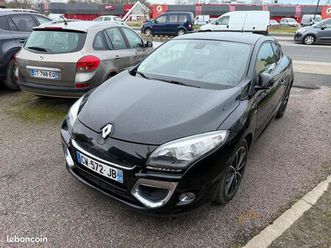 renault megane coupé 1.5 dci pack bose couleur noir