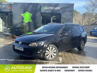 volkswagen golf vii 2l tdi 150 confortline / radars av ar / première main