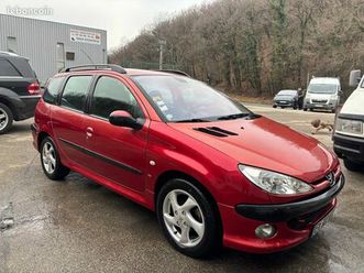 peugeot 206sw 1.6 110cc 130000km ct ok