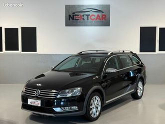 volkswagen passat alltrack 4motion 2.0 tdi 190ch - caméra/navi - boite auto - barres de toit - phares led