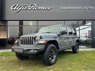 jeep wrangler 2.0 turbo 380cv rubicon hybride rechargeable 4xe bva