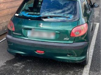peugeot 206 diesel 2003 – ct ok 2027 – à vendre en l’état