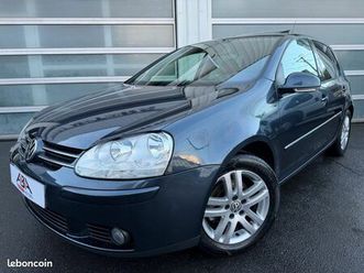 volkswagen golf 5 v 1.9 tdi 90ch carat / toit ouvrant / cuir / clim