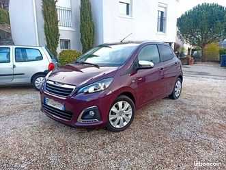 peugeot 108 vti (moteur toyota/chaîne) entretien récent