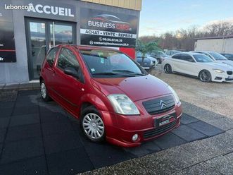 citroen c2 pack ambiance 1.1l i 60cv 4cv climatisation bluetooth audio tel ct ok