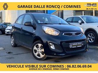 kia picanto motion 1.0l 69cv radars ar/radio/vitres av electriques/centralisation