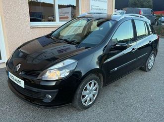 renault clio 3 estate 1.6i 110 cv / 2008 / boîte auto / garantie 12 mois
