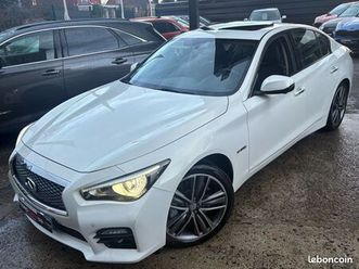 ⭐️ infiniti q50s 3.5i v6 24v 364 hybrid awd 306ch boite auto / ann 2015 / 130.000kms ⭐️