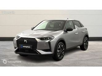 ds ds 3 crossback puretech 130ch rivoli automatique