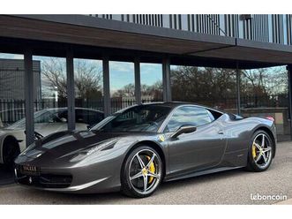 ferrari 458 italia v8 570 cv lyft carbone garantie ferrari power