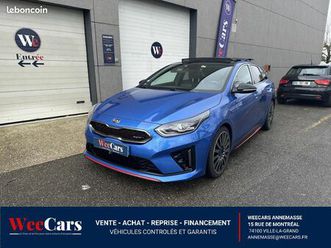 kia proceed 1.6 t-gdi 205 gt dct bva - suivi complet/toit ouvrant/garantie 12 mois