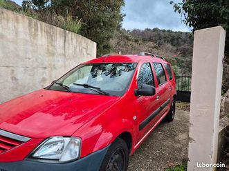 dacia logan break rouge année 2008