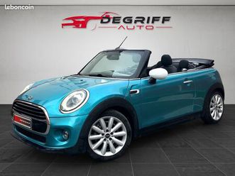 mini cabriolet f57 lci cooper 136 ch bva7 finition chili