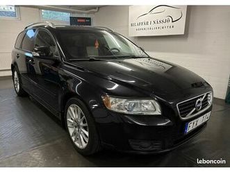volvo v50 2.0 145 ch summum flexifuel éthanol usine bvm - attelage - 249000 km