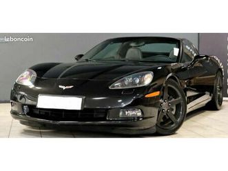 chevrolet corvette c6 – ls2 v8 6.0 – boîte auto – 106144 km – excellent état