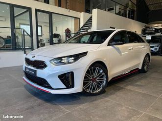 kia proceed 1.6 t-gdi 204 ch isg dct7 gt - premiere main - historique complet - carplay - hayon electrique