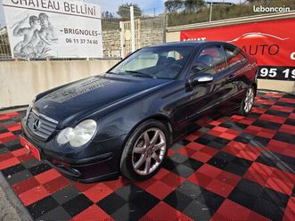 mercedes c sportcoupe c 230 kompressor 192cv révisé garantie
