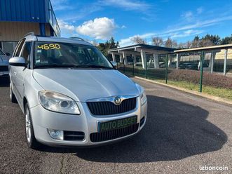 skoda roomster 1,9 tdi 105 chx confort clim,retro elect,kit distri+pompe a eau neuf,ct ok ,garantie 3 mois,repri poss
