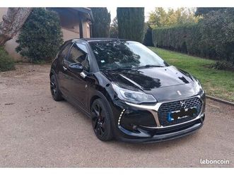 ds3 performance cabriolet black édition
