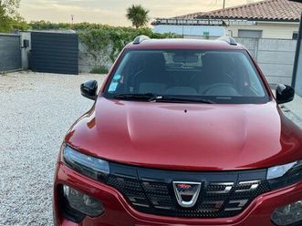 vend dacia spring electrique