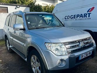 mitsubishi pajero iii (2) 3.2 di-d instyle boite automatique 7 places - probleme moteur- utilisation bitume -