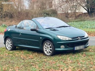 peugeot 206cc roland garros 1,6 110cv