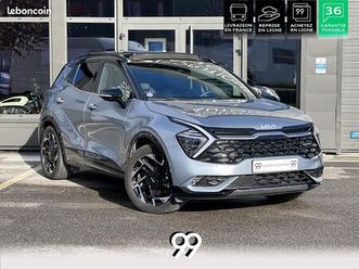 kia sportage hybride rechargeable phev 1.6 t-gdi - 160 + electric 91 ch - bva - stop&go 4x4 v 2022