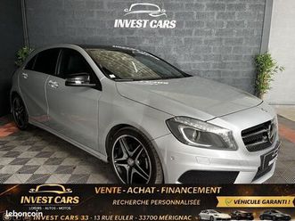 mercedes classe a (w176) a200 1.6i 156ch fascination 7g-dct - pack amg + cuir nappa + pack sport black