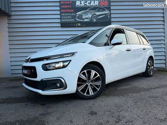 citroen c4 grand picasso space tourer 2.0 bluehdi 150 shine +++ excellent état garantie 1an 5 places