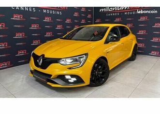 renault megane 4 rs 1.8 energy tce 280ch - jaune sirius / etat showroom e6c - garantie 6 mois