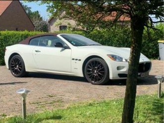 maserati grancabrio s top options 31500kms petite reprise possible