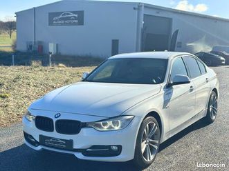 bmw 320d xdrive / 2.0d 184 ch / bva / f30 / finition sport / intérieur m - cuir / caméra de recul / blanc / très bel état / garantie 3 mois