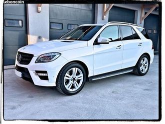 mercedes ml 500 v8 bi-turbo 408 ch suivi / atttelage