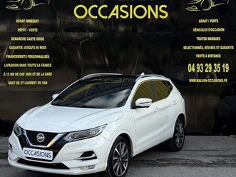 vente a distance livraison france nissan qashqai ii 1.5 dci 115ch tekna+ dct7 boite auto cuir bose toit pano attelage tres bon etat