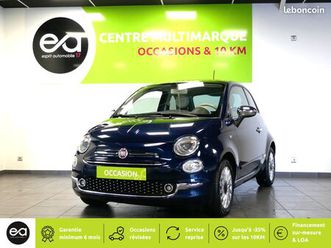 fiat 500 1.2 69 cv lounge - radar / toit panoramique -