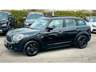 mini countryman cooper 136cv bva7 edition prenium plus gps carplay + toit ouvrant + cuir + camera ar