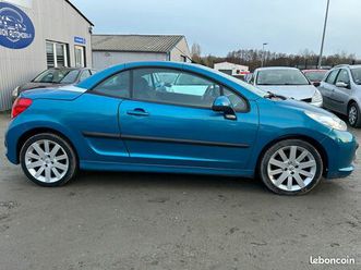 peugeot 207 cc 1.6 hdi platinum 2007