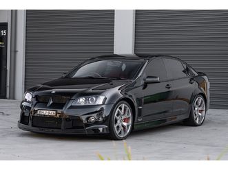 2008 holden hsv (e series) w427