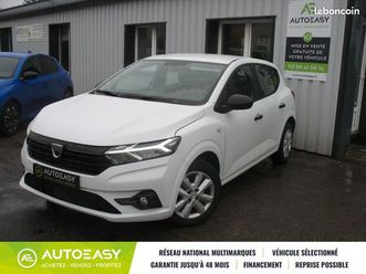 dacia sandero eco-g 100 bvm6 essentiel gpl 1ere main moteur chaine de distribution entretien renault