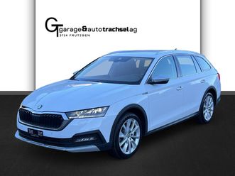 octavia combi 2.0 tdi dsg scout 4x4