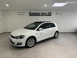 volkswagen golf vii 1.6 tdi 110ch bluemotion technology fap lounge 5p / camera / toit ouvrant