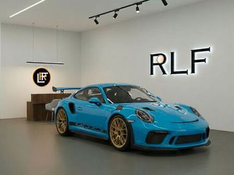 porsche 911 991.2 gt3 rs 4.0 520ch pdk -tout inclus-i miami blue i paire de jantes noir + dorée inclus i pack clubsport i lift i pdls plus i bose i porsche appr