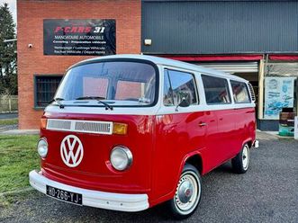 volkswagen combi t2b baywindows / 8 places / ct conforme / sièges cuirs