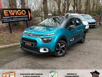 citroen c3 generation-iii 1.5 bluehdi 100ch shine start-stop - entretien complet - carplay - camera ar - navi
