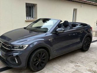 t-roc cabriolet tsi 150 dsg r-line