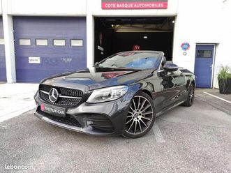 mercedes classe c cabriolet phase 2 - 2.0 220 d 195 cv amg line 9g-tronic / garantie 12 mois