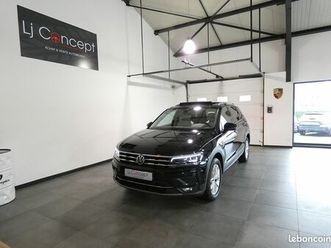 volkswagen tiguan allspace 2.0 tdi 150 ch carat exclusive 4motion dsg7 7 places - 1°main - 61'815km - origine france - tva - suivi volkswagen - caméra - toit ou