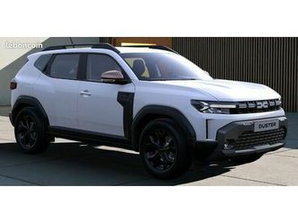 nouveau dacia duster extrême mild hybrid 140 neuf -11%