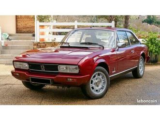 peugeot 504 v6 coupé, etat remarquable, historique limpide